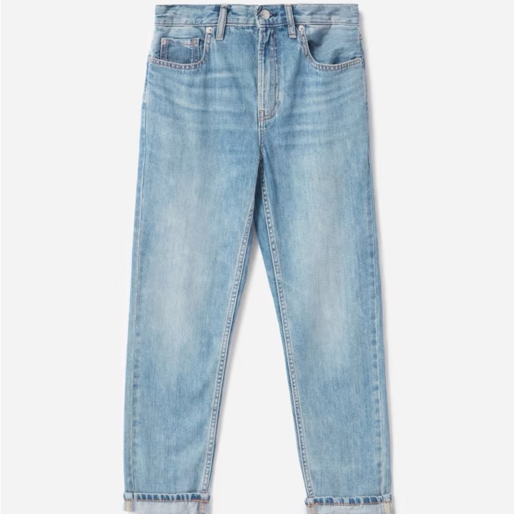 Everlane the Summer Jean in Vintage Light Blue